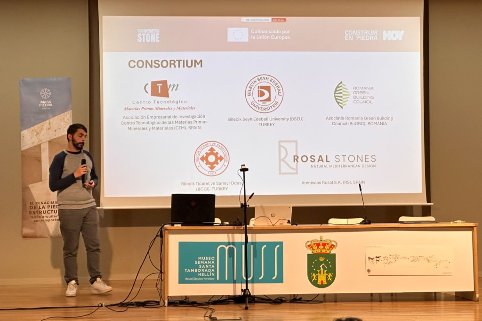 Bilecik Şeyh Edebali Üniversitesi, ECO-STONE Projesinin Uluslararası Açılış Toplantısına Katıldı